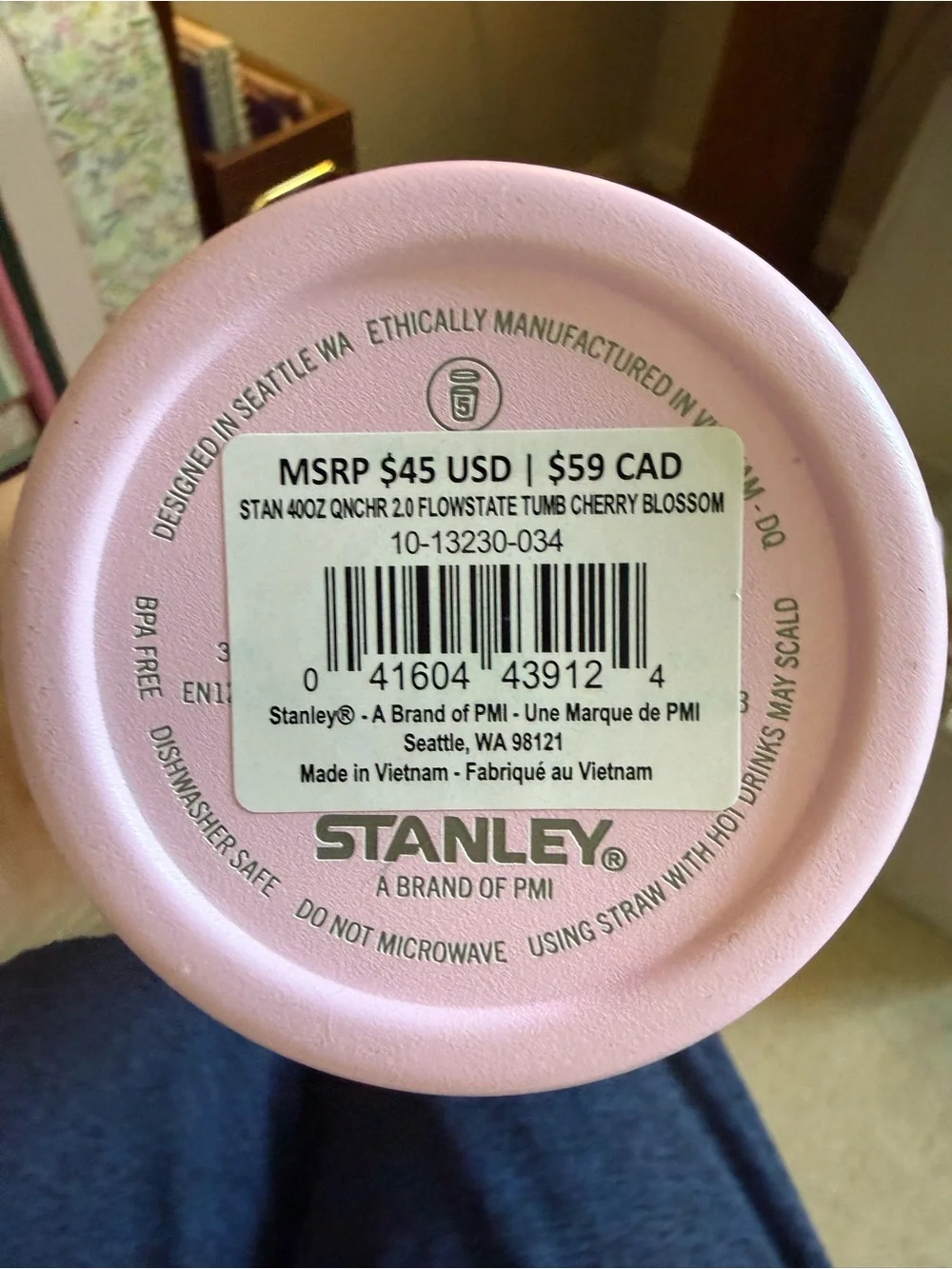 NWT - Pink Stanley Quencher H2.0 Tumbler - Picture 3 of 4
